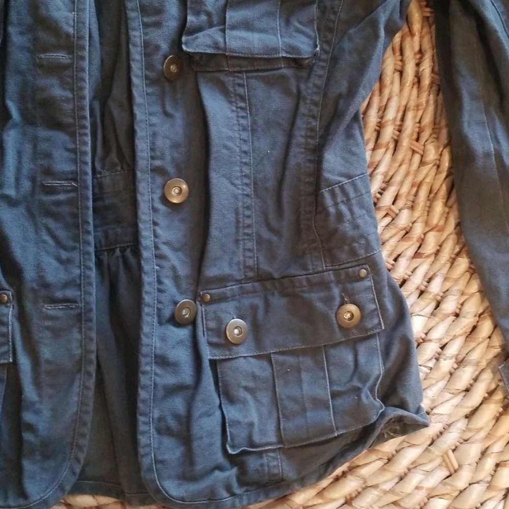 Gray Cotton Jacket - image 3